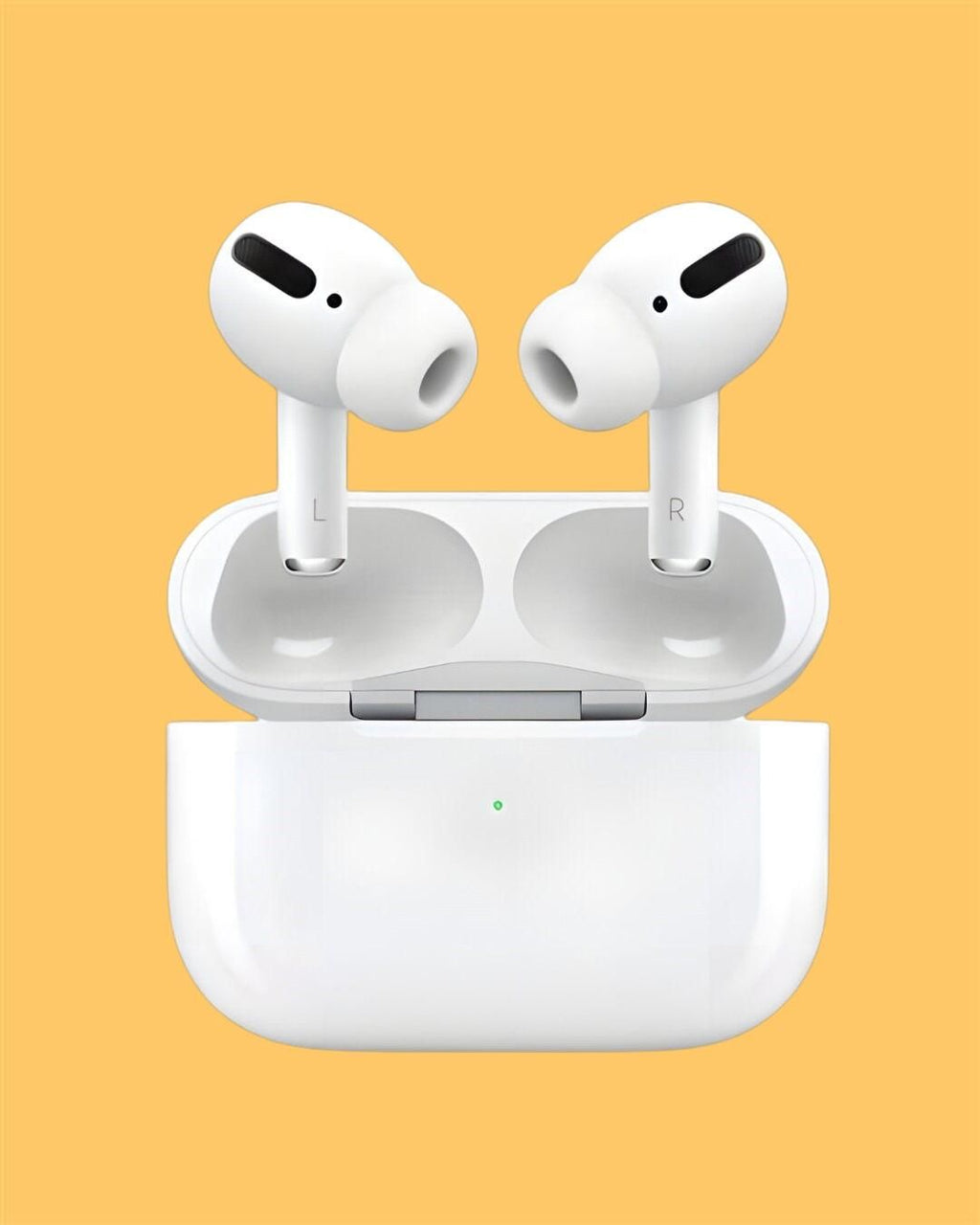 Air-pods Pro with Wireless Charging Case with Sensor Enabled Bluetooth Headset (White, True Wireless)